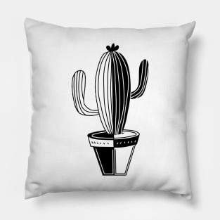 Cactus negative Pillow