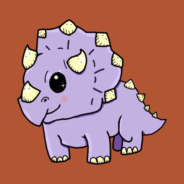 Terribly Terrific Triceratops by Rendi_the_Graye