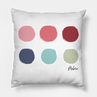 Color Palette 19 Pillow