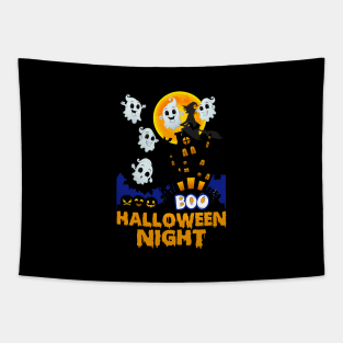 Halloween Night Tapestry