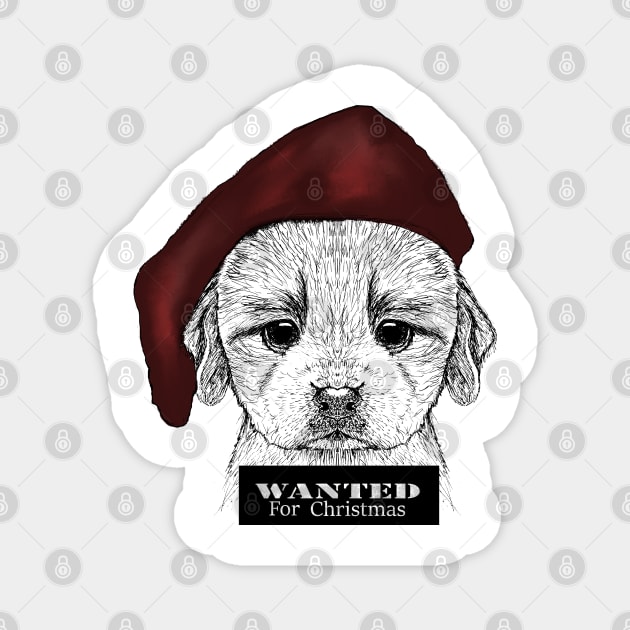 Wanted for Christmas Magnet by msmart