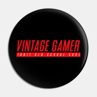 Vintage Gamer Pin