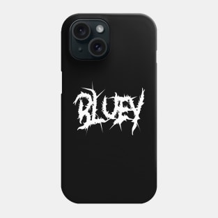 Death Metal Bluey Phone Case