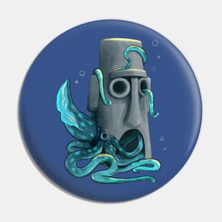 Squid House Pin