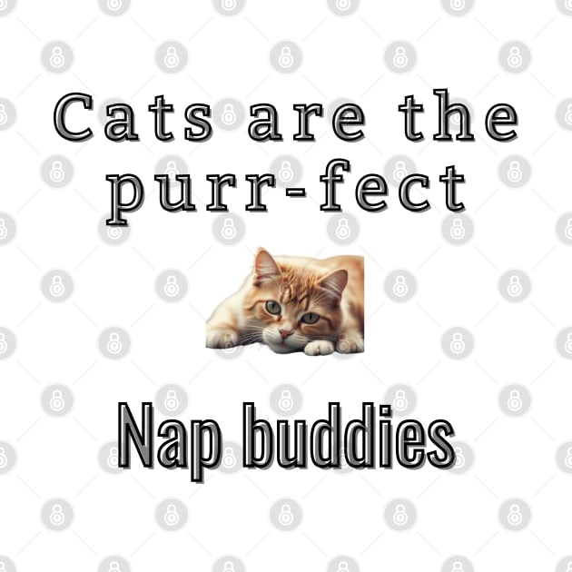 Cats are the purr-fect nap buddies by Art Enthusiast