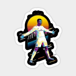 Ronaldo Football Player Magnet