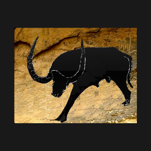 Neolithic Buffalo of Oran by mindprintz