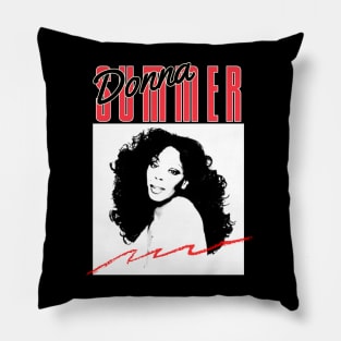 Donna summer///original retro fan art Pillow