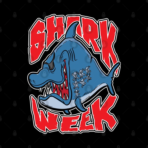 Pirate Shark Week by eShirtLabs