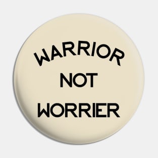 Warrior Pin