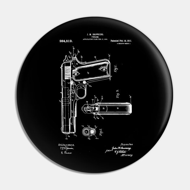 Firearm 1911 patent / Firearm patent present Pin by Anodyle