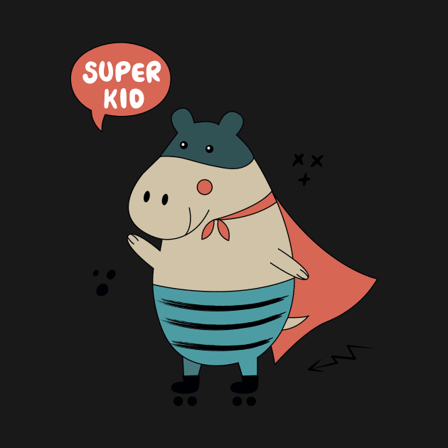 Cute Hippo by Savvalinka