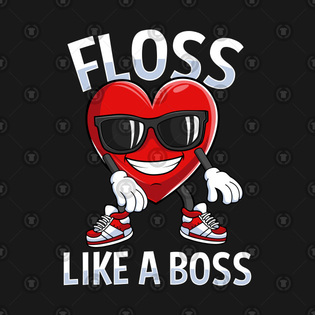 Download Floss Like A Boss Valentines Day Gift For Boys Kids ...