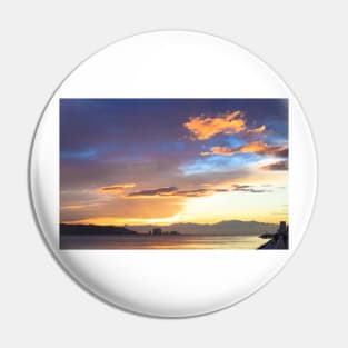 sunset III Pin