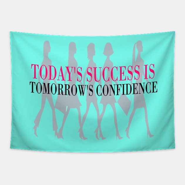 Confident Ladies Inspiration Tapestry by TheDaintyTaurus