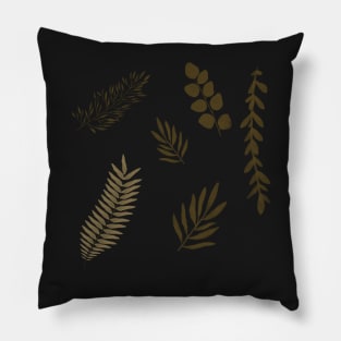 Boho Plants Watercolor Pack Pillow