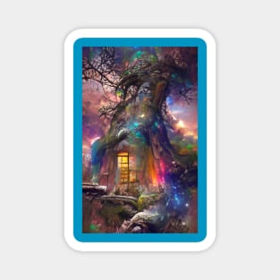Beautiful House in a Tree in the Galaxy Magnet