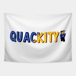 Quackity (with MC Skin) Tapestry