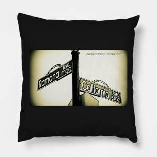 Ramona Boulevard & California Avenue, El Monte, California by Mistah Wilson Pillow