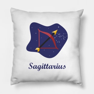 Sagittarius Zodiac Sign Constellation Sky Pillow