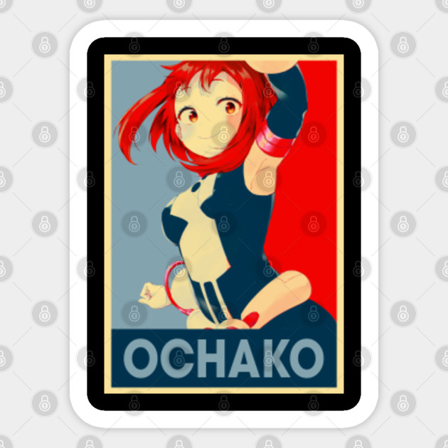 Ochako Japanese Science Fiction Anime My Hero Academia Character