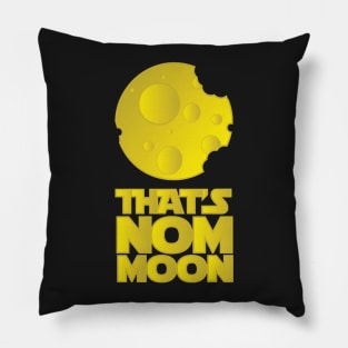 That's Nom Moon Pillow