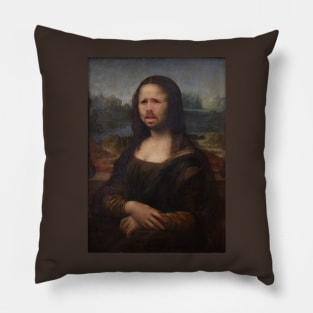 The Moaning Lisa (Karl Pilkington) Pillow