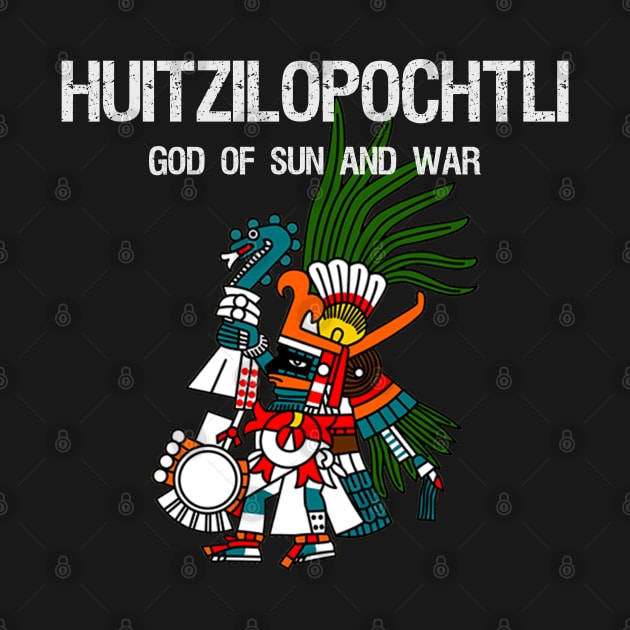 Huitzilopochtli God Of Sun And War by Styr Designs