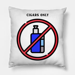 Cigars only Pillow