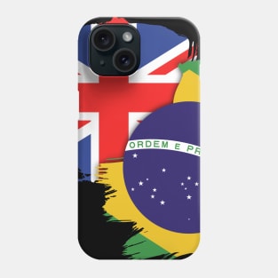 Jiu-jitsu: United Kingdom-Brazil Phone Case