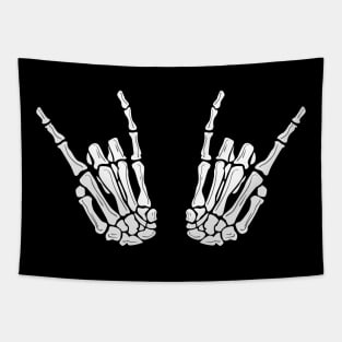 Rock & Roll Skeleton Tapestry