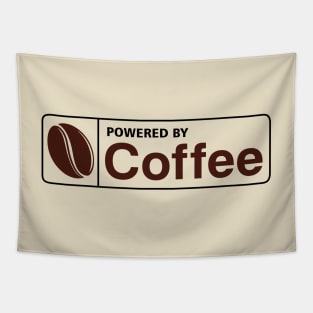Powered by coffee Tapestry