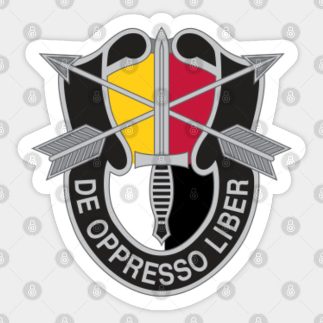 Us Army 3rd Special Forces Group 3rd Sfg 3rd Special Forces Group Sticker Teepublic