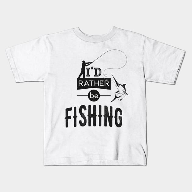 Fishing Angler Fishing Humor Funny Saying - Fishing - Kids T-Shirt