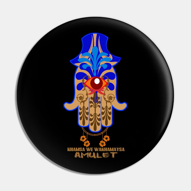 khamsa  wa khamaysa talisman Pin by siano