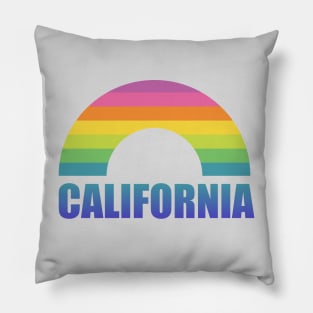 California Rainbow Pillow