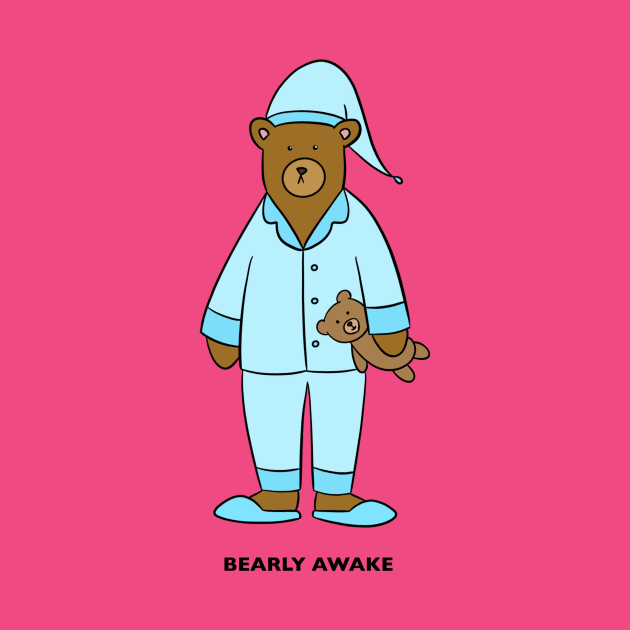 Bearly Awake by michudesigns