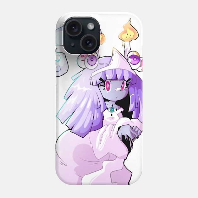 Ghost gal Phone Case by Yukipyro