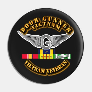 Door Gunner - VN w SVC Ribbons Pin