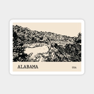 Alabama USA Magnet