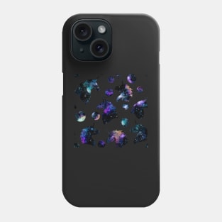 Space Unicorn and Dots Phone Case