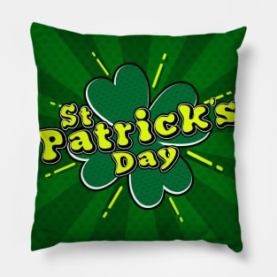 Full print of St. Patrick's Day designs Pillow