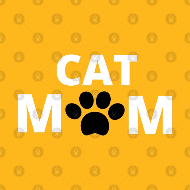 CAT MOM by AdorableTees