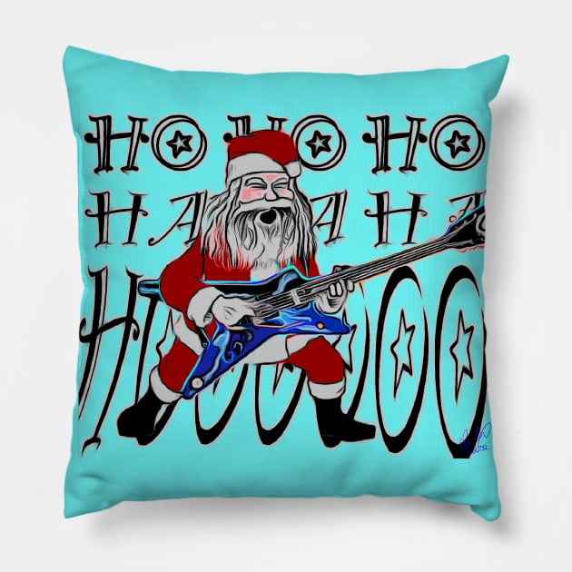 Santa Dime Pillow by ROXIT13