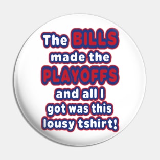 The Bills made the playoffs! Pin