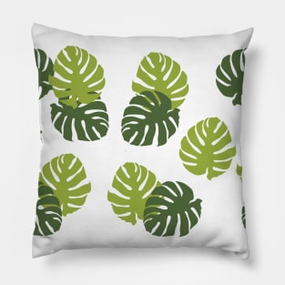 Palm Leave Pattern Pillow