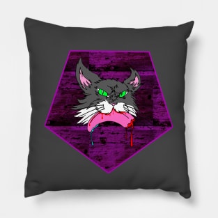 Cat got your tongue? Pillow