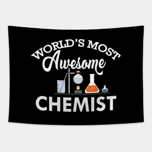 Chemist - World's most awesome chemist Tapestry