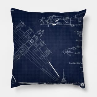 Boeing B17 Flying Fortress Pillow