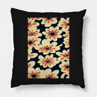 Beautiful Stylized Yellow Flowers, for all those who love nature #217 Pillow